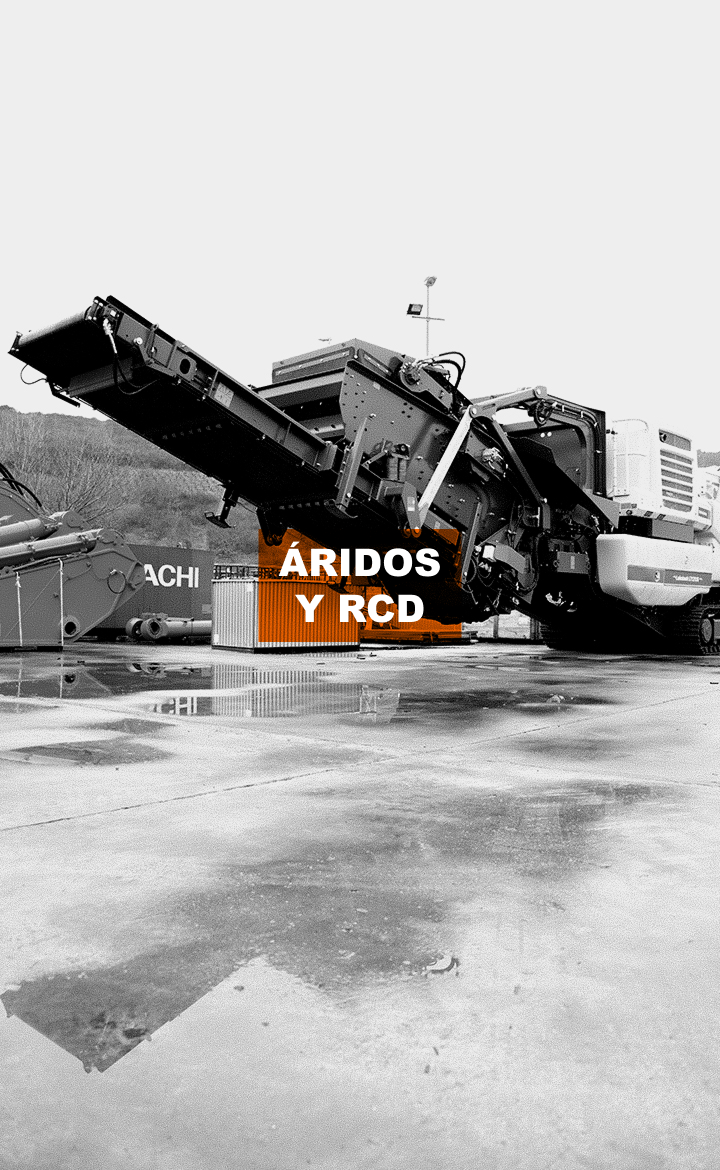 Áridos y RCD