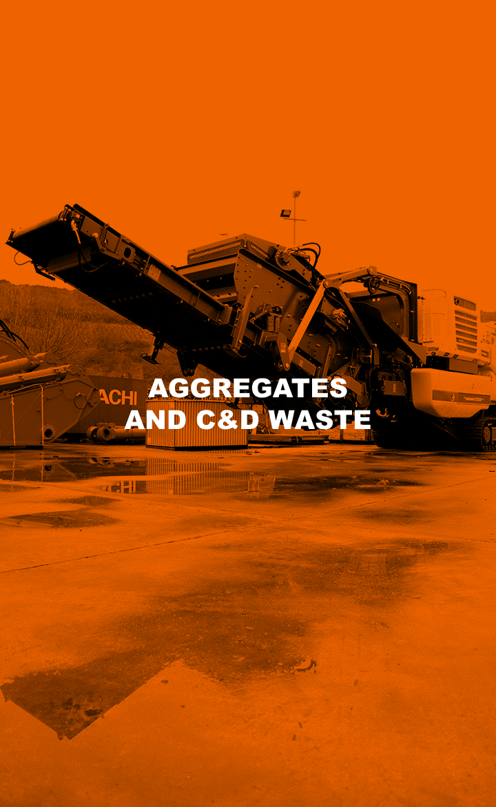 Aggregates and C&D waste hover